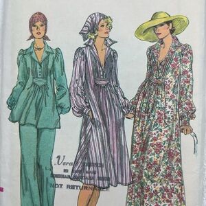 Vogue Sewing Pattern 9239 Women's outfit boho, vintage